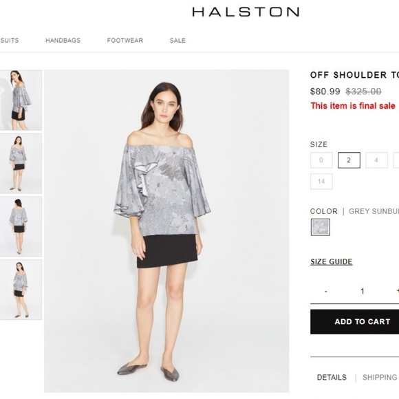 OFF SHOULDER TOP - Picture 3 of 9